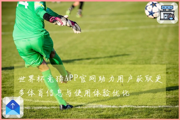 世界杯竞猜APP官网助力用户获取更多体育信息与使用体验优化